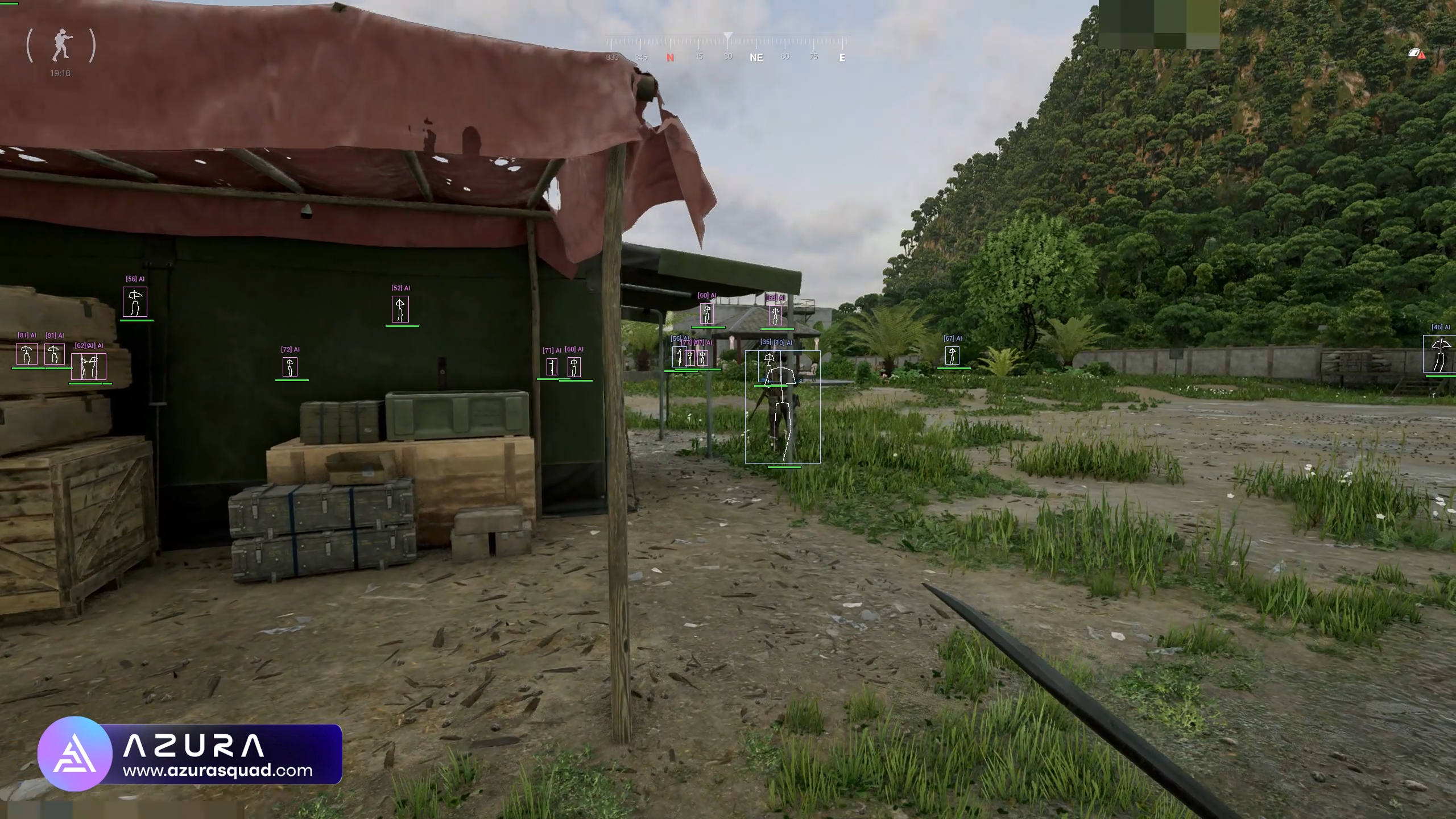 In-game Gray Zone Warfare ESP & Wallhack showcase screenshot