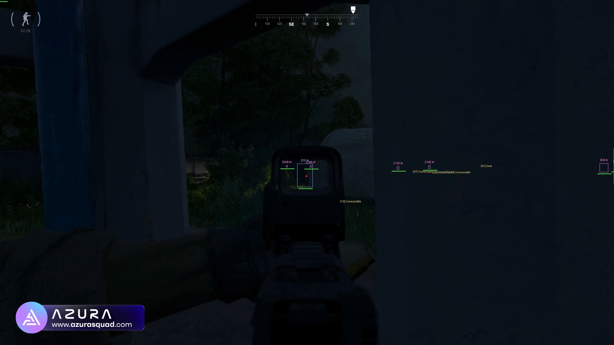 In-game screenshot of our Gray Zone Warfare Aimbot and ESP Hacks