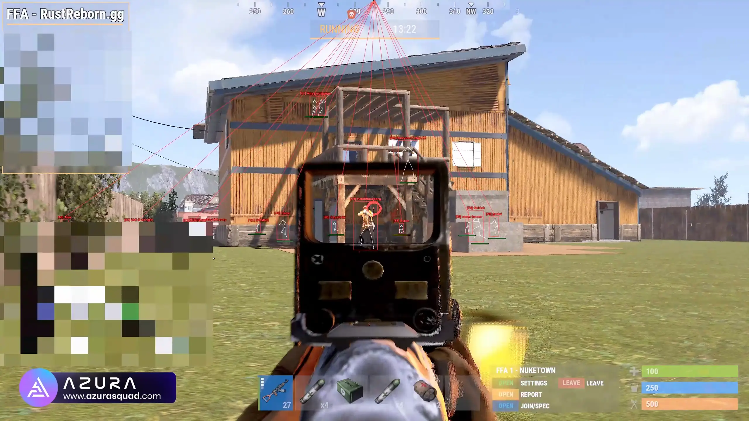 Rust hacks and cheats Aimbot ESP Wallhack Spider Man Mode showcase
