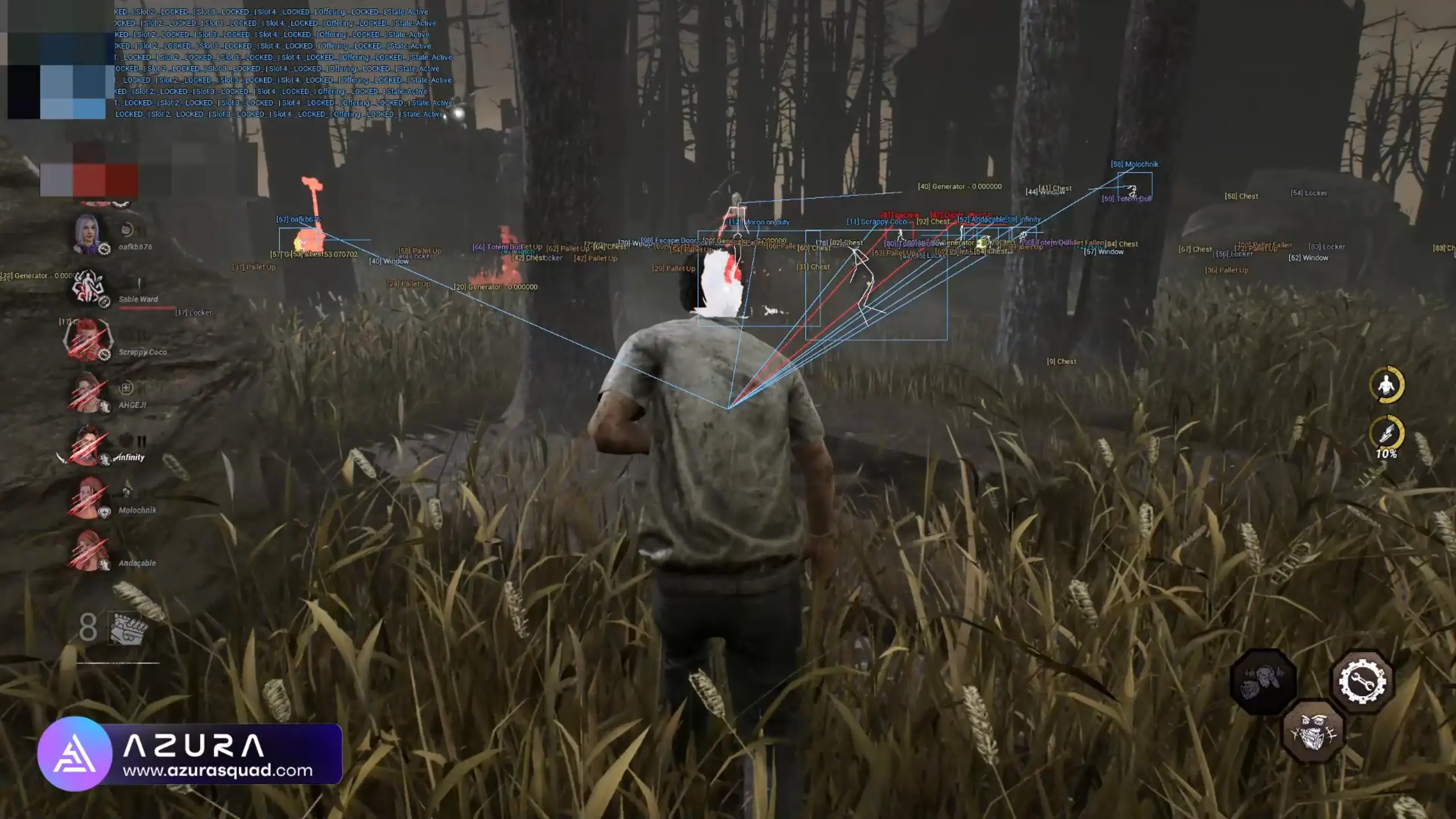 Dead by Daylight hacks with killer ESP in 2v8 mode 2025
